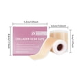 thumbnail image 2 of LANISKA Collagen Scar Tape Facial Gel Scar Patch Fade Fine Lines Scar Transparent Design For Sensitive Muscles Bath Wash, 2 of 3