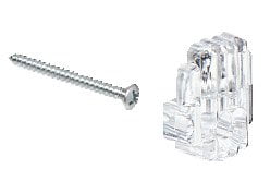 plastic mirror clips