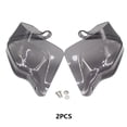 thumbnail image 3 of Xingzhi 1 Pair Motorbike Windshield Modification Windscreen Windproof Protector Modified Guard Accessory Replacement for R1200GS 800GS Gray, 3 of 6