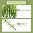 thumbnail image 4 of 100pcs Plastic Model Bamboo Trees Green 1:200, 4 of 8