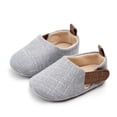 thumbnail image 3 of Zapatos de cuna para bebé, zapatos de cuna con suelas suaves de algodón para bebés Prewalker, solución innovadora, 3 of 5
