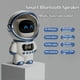 thumbnail image 3 of Altavoz Bluetooth Astronauta Inteligente Estéreo Portátil Ai Audio Interactivo con Reloj Despertador Soporte TF/FM Reloj de Mesa Rosa, 3 of 5