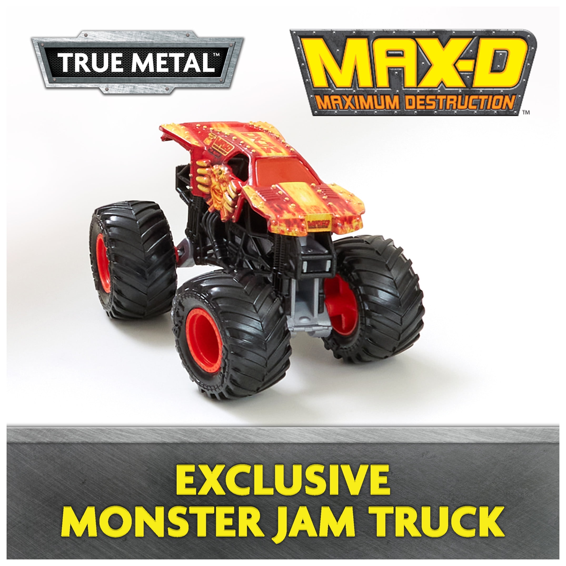 Monster Jam, 2-in-1 Launch N’ Go Hauler Playset and Storage with Exclusive Monster Truck (New)