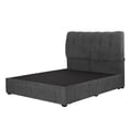 thumbnail image 2 of Box Base Cama Queen Size+ Cabecera Nube Gris Carbon, 2 of 8