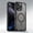 Black, variant on For iPhone 13 Mini Phone Case,Compatible with Wireless Charging,Anti-fingerprinting Matte Translucent Back Design,Heavy Duty Shockproof Non-Slip Protection,Rugged Phone Case,Purple
