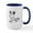 White/Navy Inside, variant on CafePress - Snoopy Bad Ear Day - 15 oz Ceramic Large White Novelty Mug
