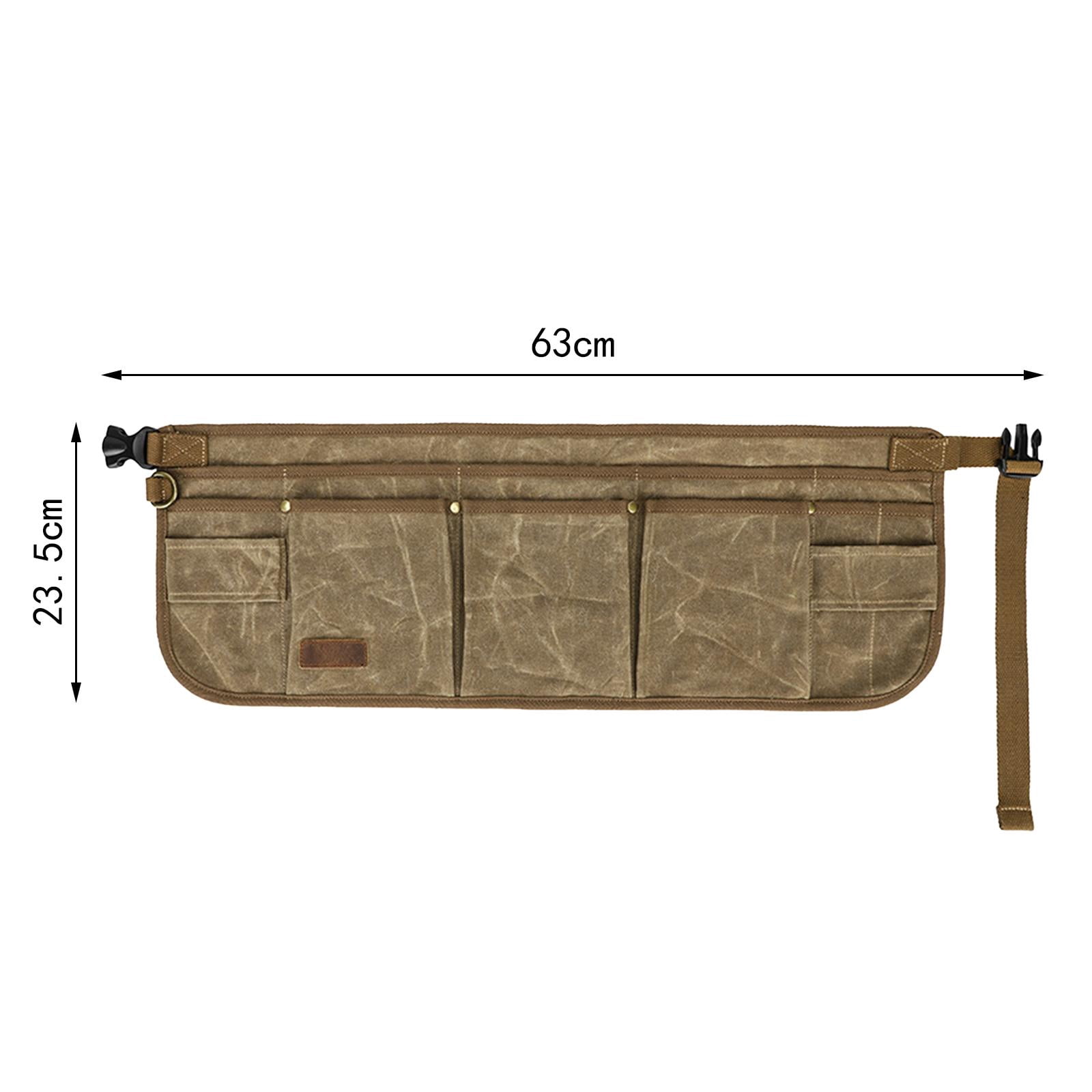 oshhnii Hip Tool Bag Hip Storage Bag Premium ship Tool Bag Craftsmen, Workshops batik khaki