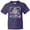 Purple, variant on Inktastic Orlando Florida Cute Swimming Manatee Youth T-Shirt