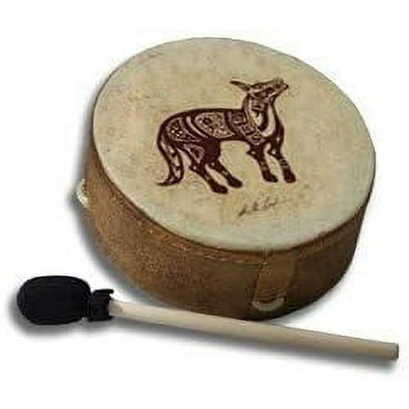 Remo 12 in. Buffalo Frame Hand Drum - Lone Coyote