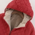 thumbnail image 5 of Vedolay Warm Winter Jacket 2023 Loose Fall Coat for Women Jacket Red,L, 5 of 5