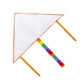 thumbnail image 4 of Cometa triangular en blanco para niños, kit para colorear y hacer garabatos, ideal para actividades al aire libre, ideal para deportes educativos., 4 of 14