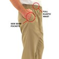 thumbnail image 2 of Silverts Men Rugger Pant, S, Black, 2 of 2