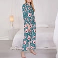 thumbnail image 3 of Balery Funny Pig Faces Conjunto de Pijama con Estampado para Mujer, Conjunto de Dos Piezas con Manga Larga, Ropa de Dormir Suave con Bolsillos, Pijamas Cómodos-Medium, 3 of 7