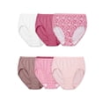 thumbnail image 5 of Fruit of the Loom Women's Cotton Brief Underwear, 6-Pack, 5 of 11