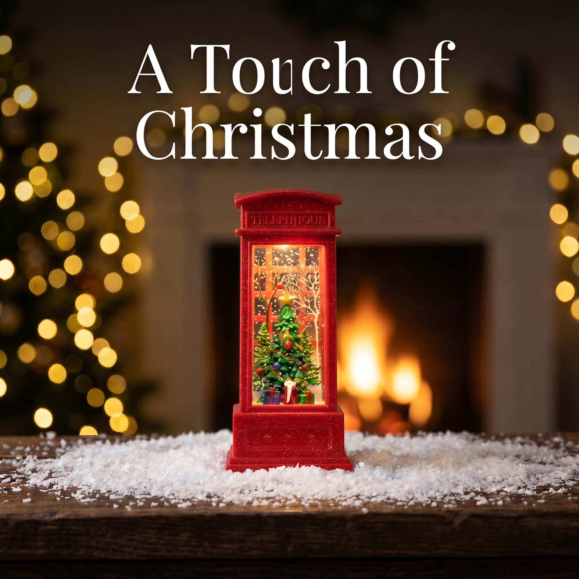 Unique Bargains Christmas Light Up Crystal Ball Mini LED Glitter Sphere Orb Red Style F