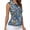 B, variant on Women's Tanks Women's Printed Collar Zip Front Sleeveless Casual Blouse Camisoles for Women C XL
