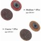 thumbnail image 3 of Roll Lock Sanding Disc Set, 2 Inch/50mm R-type Quick Change Discs Surface Conditioning Disc With Disc Pad Holder For Die Grinder Surface Rust Paint Re, 3 of 5
