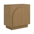 thumbnail image 7 of Nathan James Iris Mid-Century Modern Accent Cabinet, Wooden Sideboard Credenza with Arched Cabinet Doors and Adjustable Shelves for Kitchen or Living Room, 7 of 7