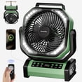 thumbnail image 1 of Ventilador de Camping Socool 20000mAh con Luz, 112 Horas, 8 Velocidades y Control Remoto, 1 of 7