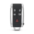thumbnail image 1 of Reemplazo de la cubierta de la carcasa de las llaves inteligentes del control remoto del coche con 5 botones para Jaguar X Xf Xk Kuyhfg Sin marca, 1 of 4
