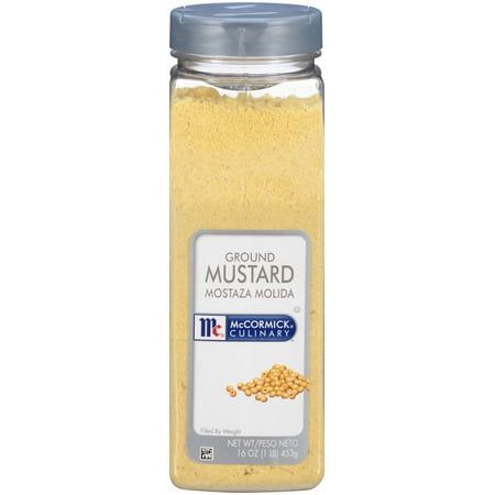 1 Lb Ground Beef Recipes - McCormick Ground Mustard, Double Superfine, 1 lb