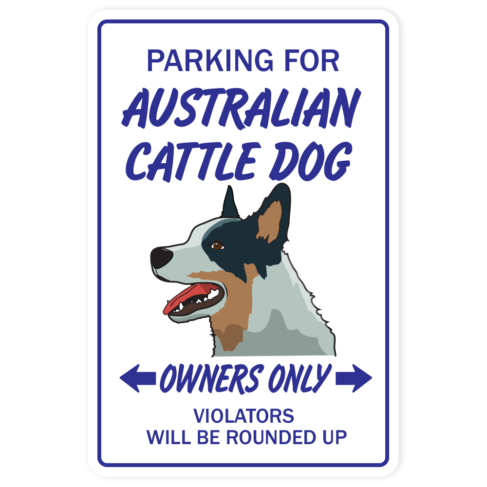AUSTRALIAN Parking Sign australia outback kangaroo Indoor/Outdoor