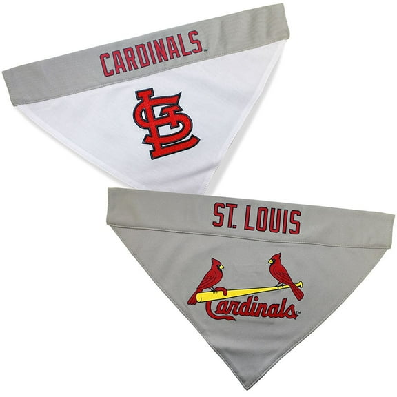 Pets First MLB St. Louis Cardinals Reversible Bandana - Dual-Sided Bandana for Cats & Dogs