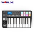 thumbnail image 1 of WORLDE PANDA25 Controlador de teclado MIDI USB compacto de 25 teclas 8 RGB, 1 of 8