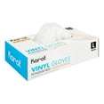 thumbnail image 3 of Karat Vinyl Powder-Free Disposable Gloves (Clear) - Large - 1,000 ct, 3 of 8