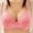 Watermelon Red, variant on Samickarr Wireless Minimizer Bras for Women Full Coverage Gathered Up Lingerie Wirefree Comfort Breathable Minimizer Bralettes Adjustable Shoulder Strap Daily Bras