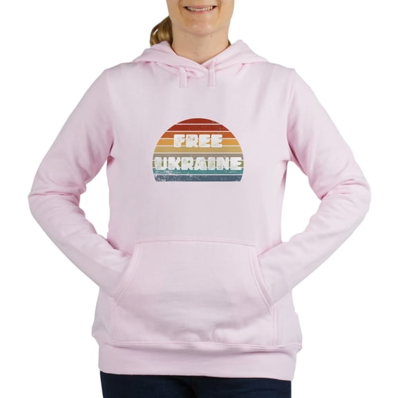 CafePress - Free Ukraine - Women's Hooded Sweatshirt