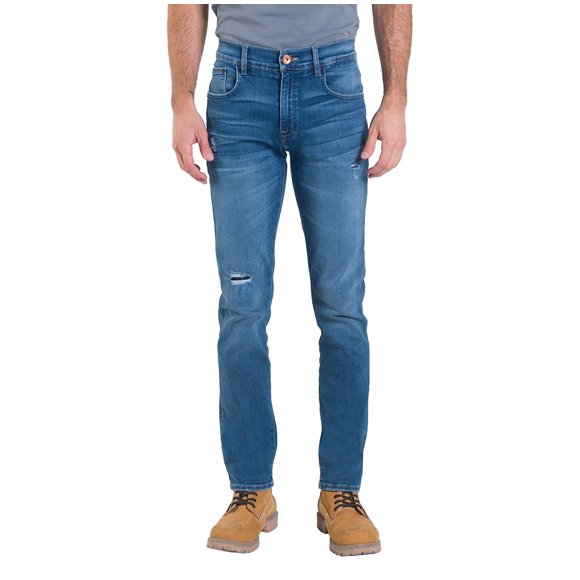 Jeans Oggi Hombre Mezclilla Vaxter Blak 2221109 Slim Straight OGGI JEANS VAXTBLAK2221109