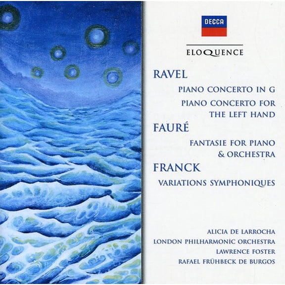 Ravel / de Larrocha / Foster / Burgos / Lpo - Ravel: Pno Cto in G Major / Pno Cto for Left Hand - Music & Performance - CD