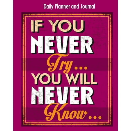 Daily Planner and Journal: Inspirational Personal Organizer for Daily Time Management and Appointments