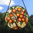 thumbnail image 2 of Home Decor Christmas Gift - Peaches Stained Glass Hanging Ornament for Christmas - Holiday Tree Decor, Great Gift for Family & Friends, Mom and Dad Edition 2025, 2 of 3