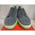 thumbnail image 4 of Deadstock PU & MA Suede Lo Washed Brts Black-Fluo Green 354654-02 Sneaker Men Us10, 4 of 6