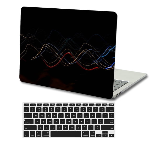 KSK KAISHEK Hard Shell Case Compatible with MacBook Pro 16"( XDR Display, 2023 2022 2021) + Black Keyboard Cover Model M2 A2780 A2485 M1, Type C Blue series A 0525