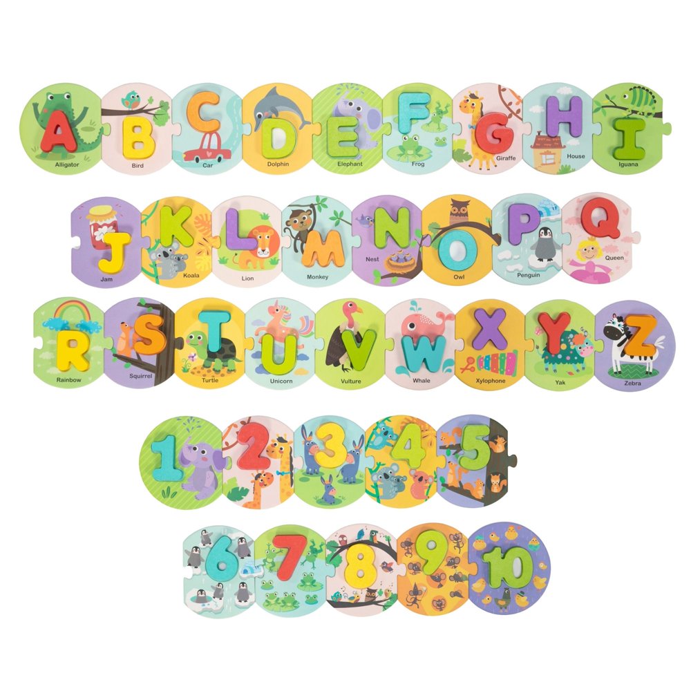 Match & Learn Letters & Numbers