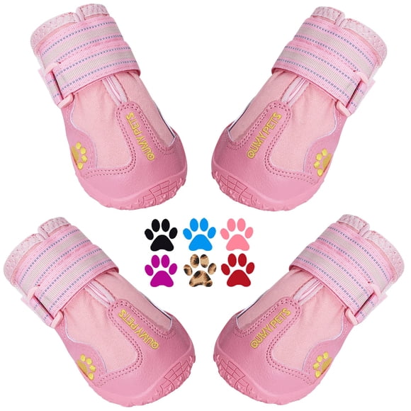 Zapatos para perros QUMY para perros grandes y medianos en invierno, verano o lluvia