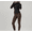 Black, variant on Women's Yoga Jacket Long Sleeve Spliced Breathable Pocket Running Workout