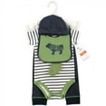 thumbnail image 2 of Yoga Sprout Baby Boy Cotton Layette Set, Bear, 0-3 Months, 2 of 2