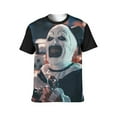 thumbnail image 6 of Terrifier T-Shirts for Men, Casual Crew Neck Tee Shirts, Unisex Short Sleeve Tops, S-3XL, 6 of 8
