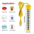 thumbnail image 5 of Portable Water Heaters, 1500W Immersion Water Heater Electric , Bucket Heater with SS Guard Fast Heating in Minutes Suitable for Bucket Bathtubs and Basin, 5 of 5