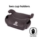 thumbnail image 5 of Diono Solana, No Latch, Pack of 2 Backless Booster Car Seats, Lightweight, Machine Washable Covers, Cup Holders, Black, 5 of 5