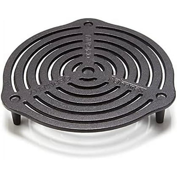Cast Iron Stack Grate for Dutch Ovens, Prevent Bottom Burning and Evenly Distribute Heat, Can Also Place Directly in The Campfire or on The Table as a Trivet