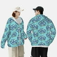 thumbnail image 4 of Daiia Best Dad Ever UPF 50+ Sun Protection Hoodie Jacket Lightweight Long Sleeve Sun Shirt for Women Men with Pocket Hiking Outdoor-XX-Large, 4 of 7