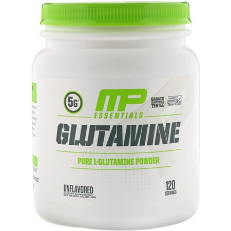 MusclePharm Glutamine Essentials Powder, Muscle Growth and Recovery, 120 (Best Hgh Pills For Muscle Growth)