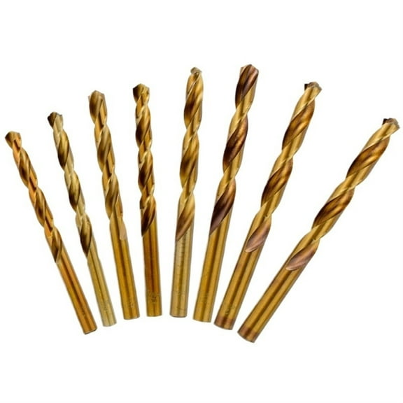 CMCP 1.0-13mm Twist Drill Bit Set 13/19/25pcs Cobalt Coated HSS Gun Drill Bit For Wood/Metal Hole Cutter Drilling