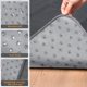thumbnail image 4 of Alfombrilla reutilizable para perros LOOBANI extra grande, 2 paquetes de 90 x 120 cm, gris, 4 of 6