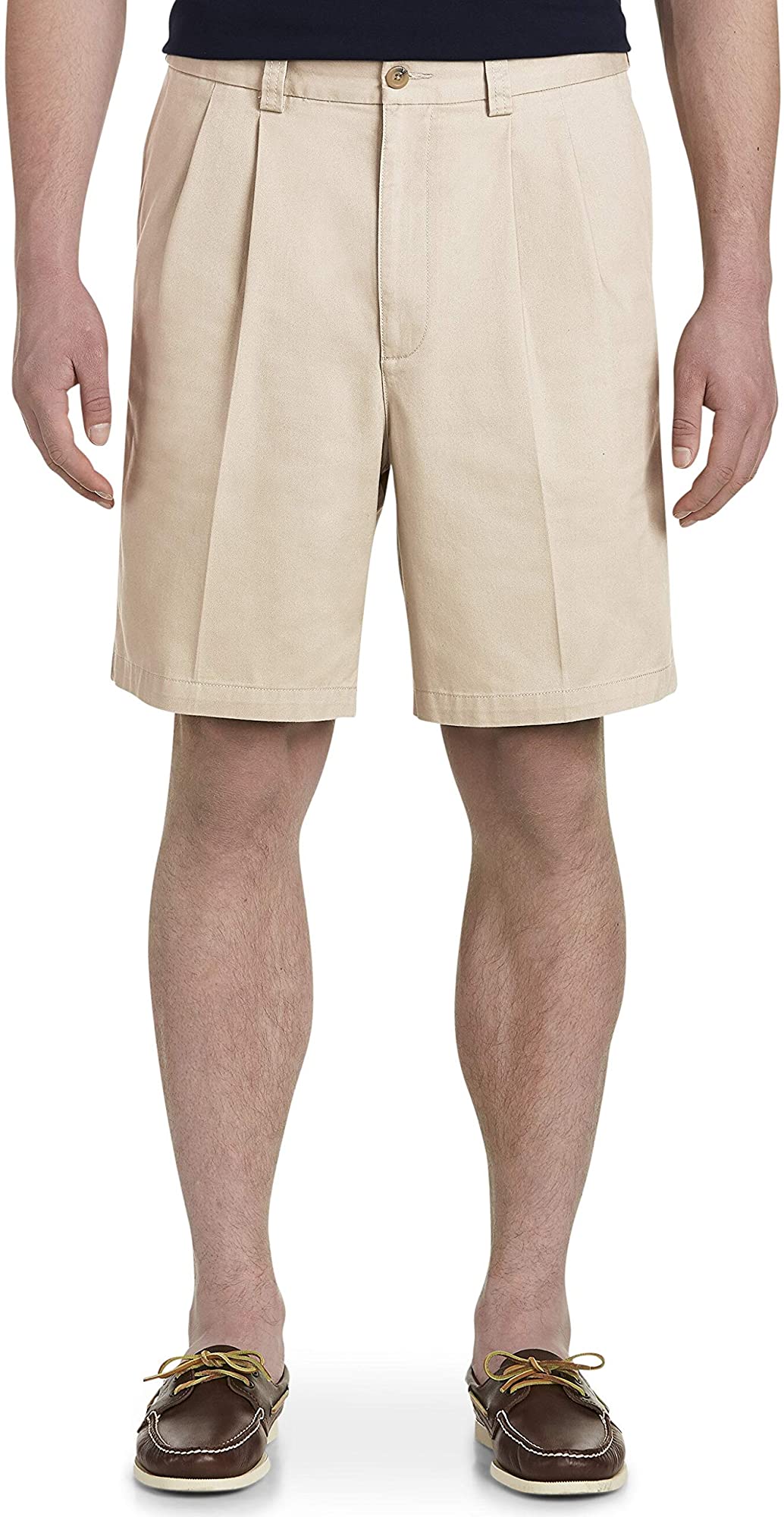 Tall Waist-Relaxer Pleated Shorts 
